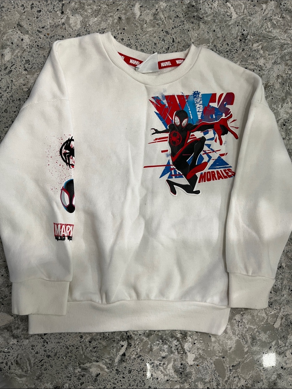 Marvel Spider-Man: Into The Spider-Verse Big Miles Sweatshirt